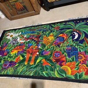 Secret Jungle Laurel Birch fabric